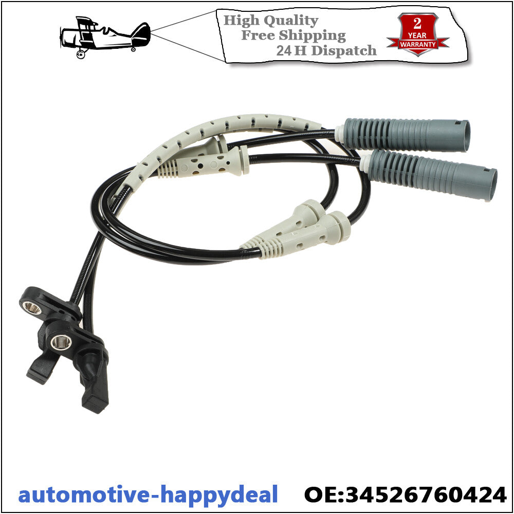 2XABS SPEED SENSOR for BMW 3 E90 E91 E92 E93 320i 323i 325d 325i 330i 335i FRONT