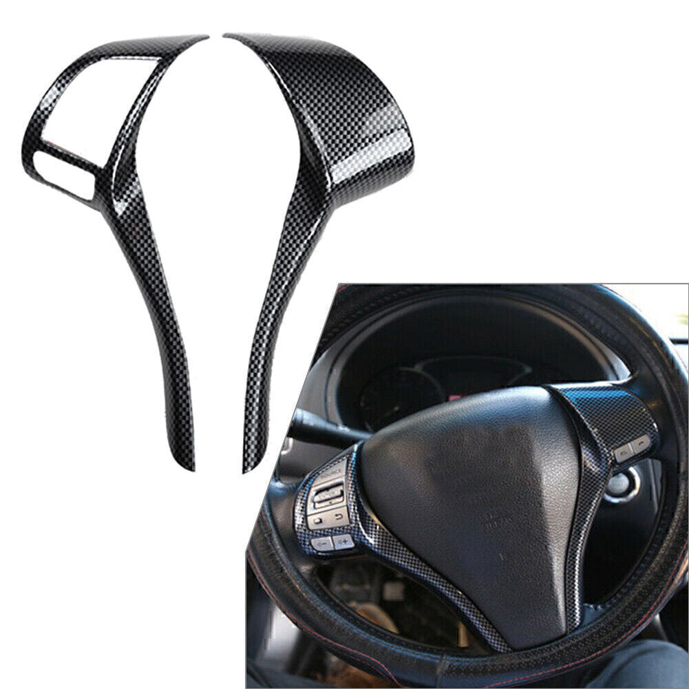 for Nissan Altima 2013-2018 2014 15 Carbon Fiber Inner Steering Wheel Strip Trim