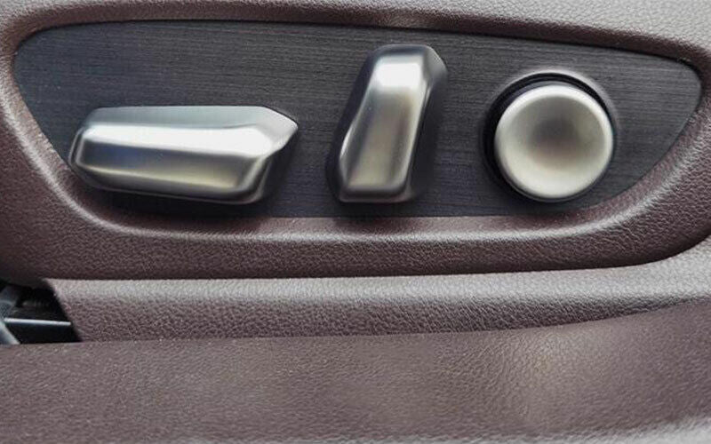 2022-2023 for Lexus NX250 350 Matte Silver for Seat Adjust Handle Button Cover Trim6