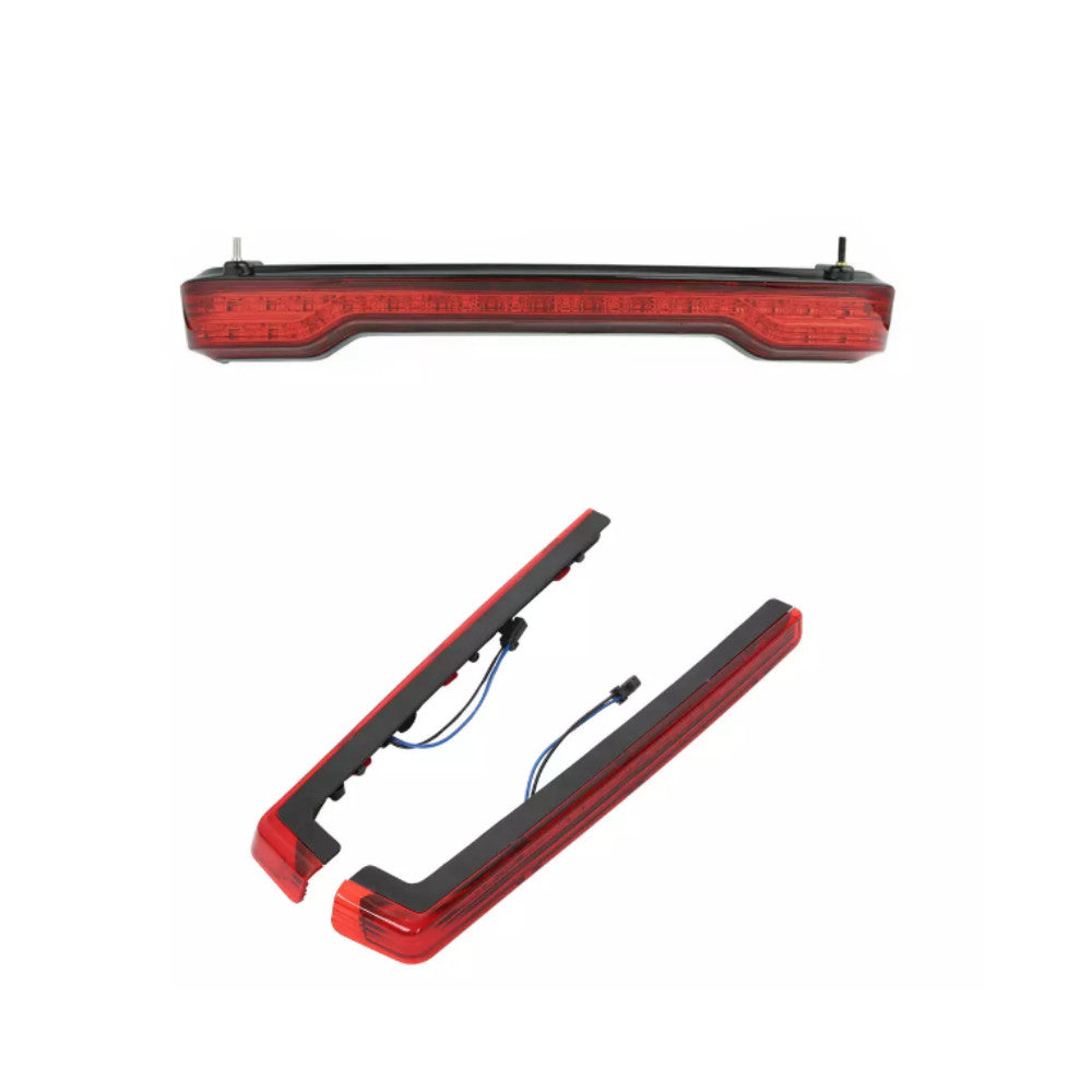 Trunk Red LED Brake Light  Side Marker for Harley King Tour Pak 2014-2023 FLTRU