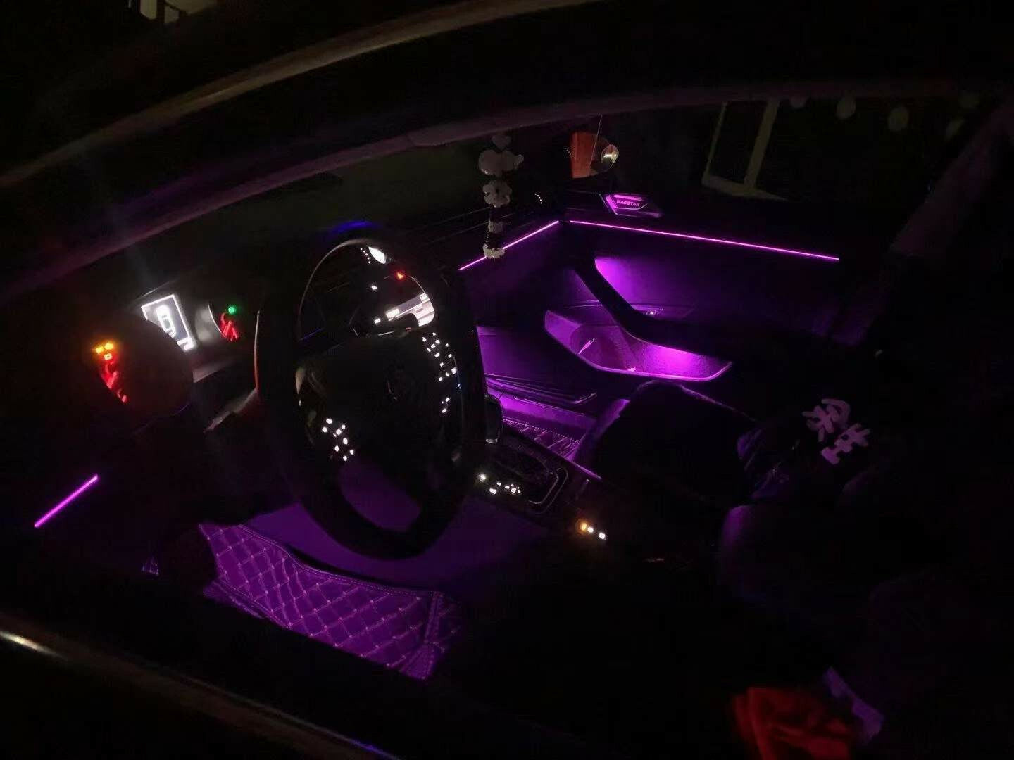 Retrofit Illuminated LED Ambient Atmosphere light for VW for golf mk7.5 2017-2019