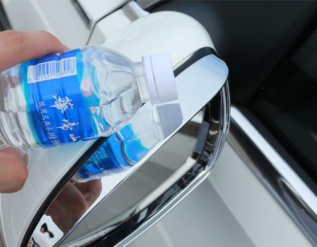 Chrome Rearview Mirror Rain Eyebrow Cover Trim for Mercedes-Benz GLC 260 300 23