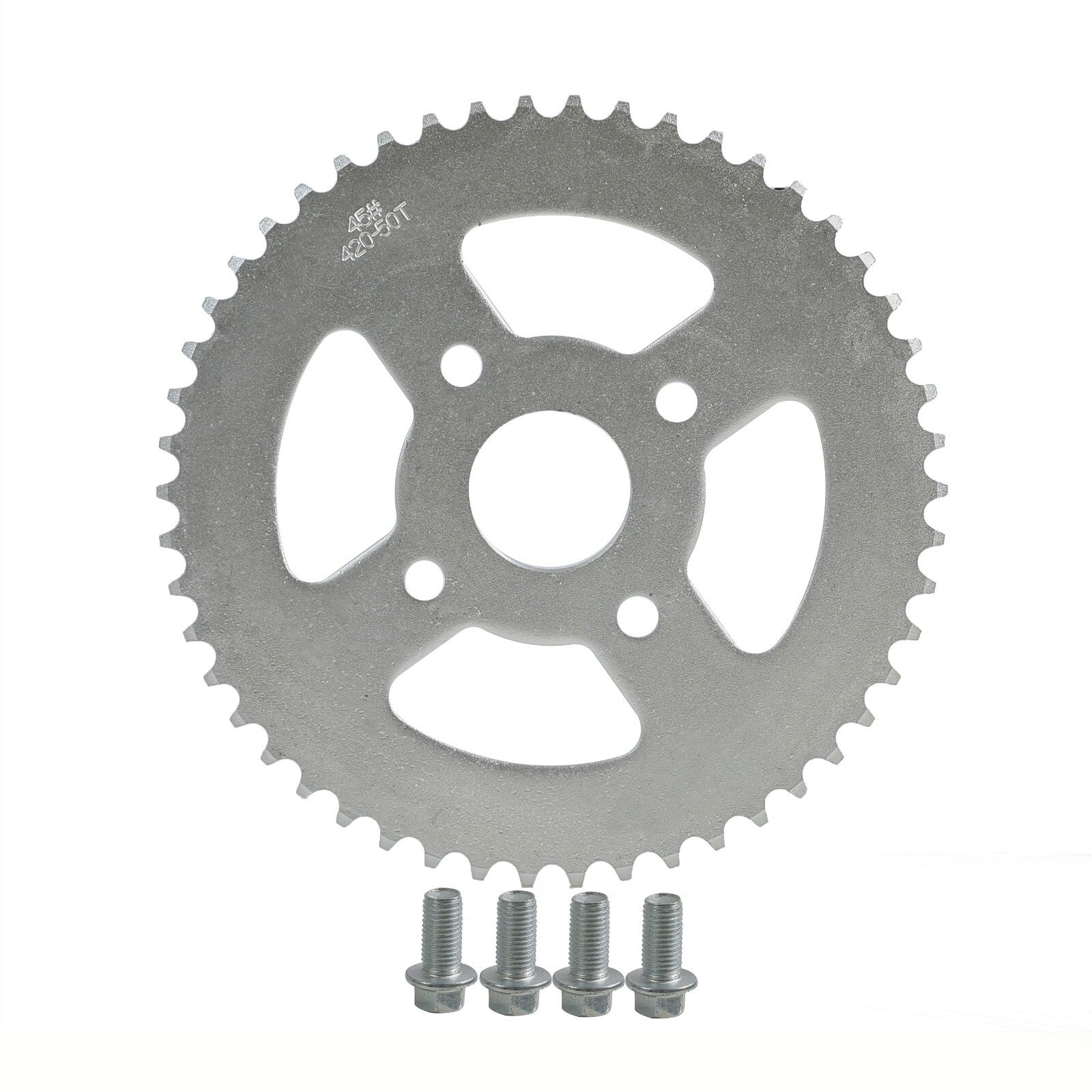 420 chain + 50T 40mm rear sprocket for CT200U for mini bicycle, Taodao all-terrain vehicle, four-wheel off-road vehicle