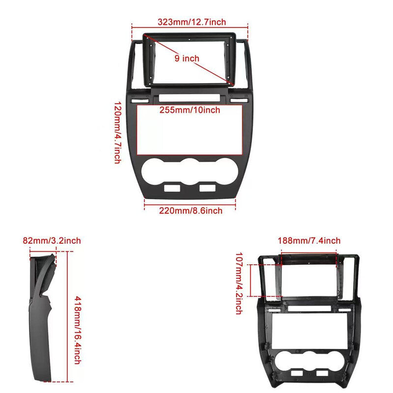 9in Android WiFi Radio for Land Rover Freelander 2 Navigazione Multimediale GPS