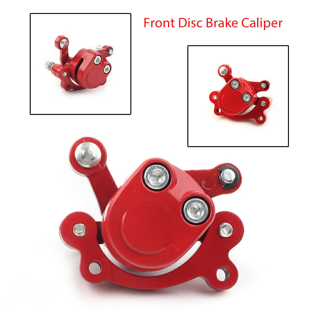 Front Disc Brake Caliper Pads for 47cc 49cc for Mini Pocket Bike ATV Quad