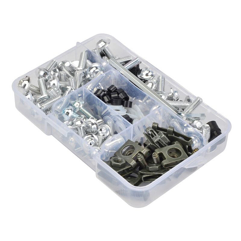 155-piece motorcycle axle bolt kit, screws, fasteners, and threaded parts from the