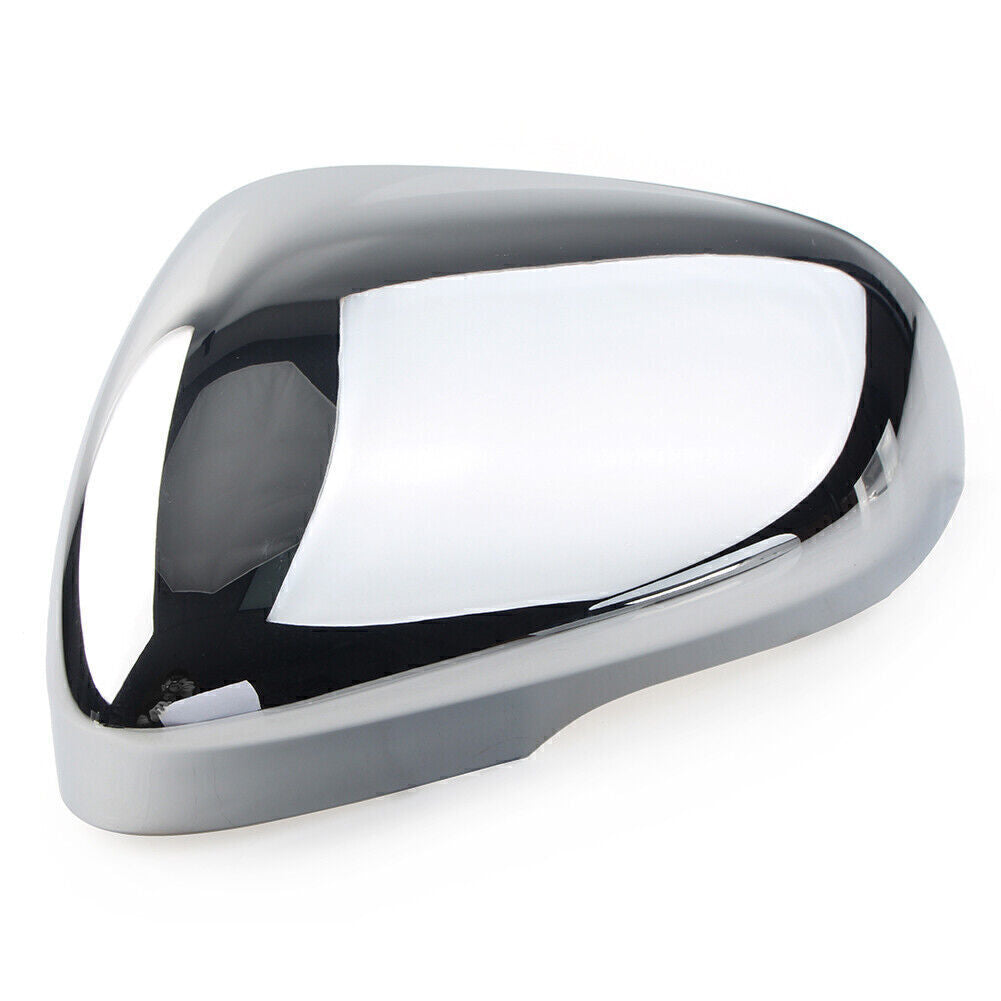 Car Rear Left Side View Mirror Trim Cover Cap Fit for Jaguar XF XFR XFR-S XJ Chrome