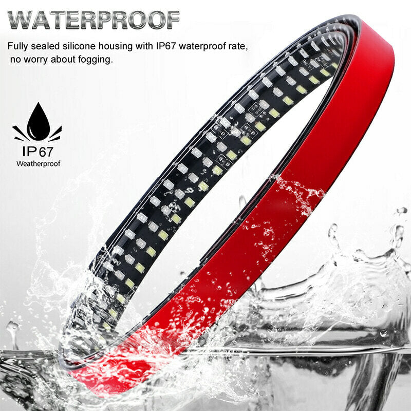 48 LED Car Truck Tailgate Light Bar Strip Reverse Brake Turn Signal Tail Lamp