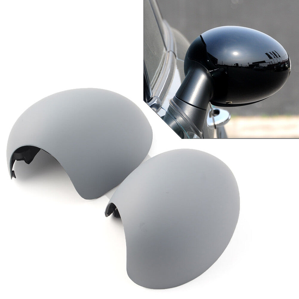 1 Pair Door Wing Mirror Cover for Mini R55 R56 R57 R58 R59 R60 R61