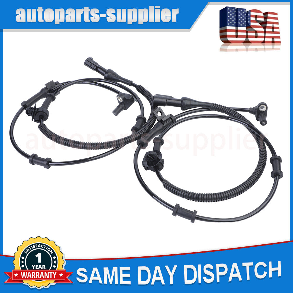 2 front ABS speed sensors ALS197 for Ford F-250 F-350 Super Duty Excursion 4WD