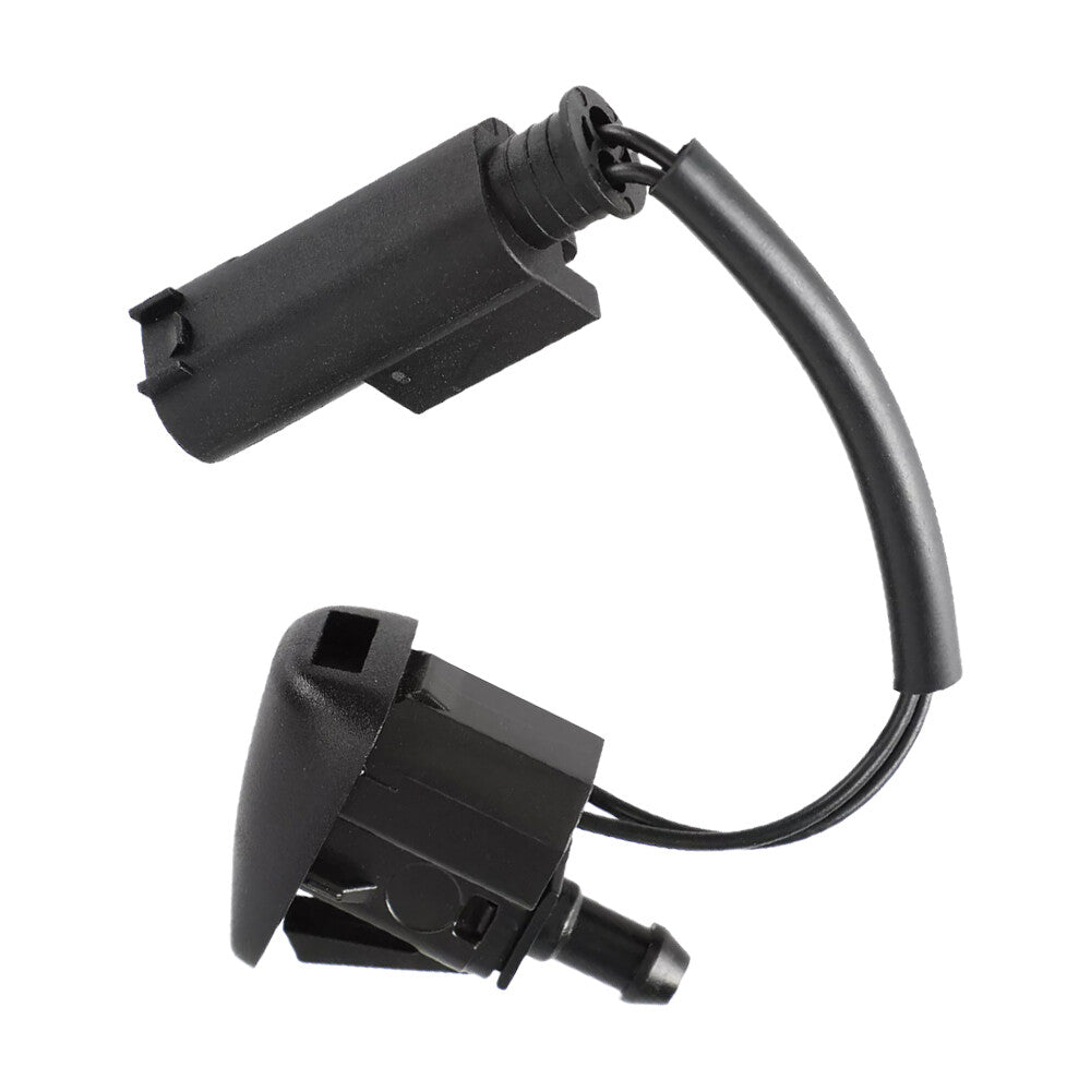 For 5 Series E60 E61 2004-2010 Windshield Wiper Water Jet Washer Nozzle Black