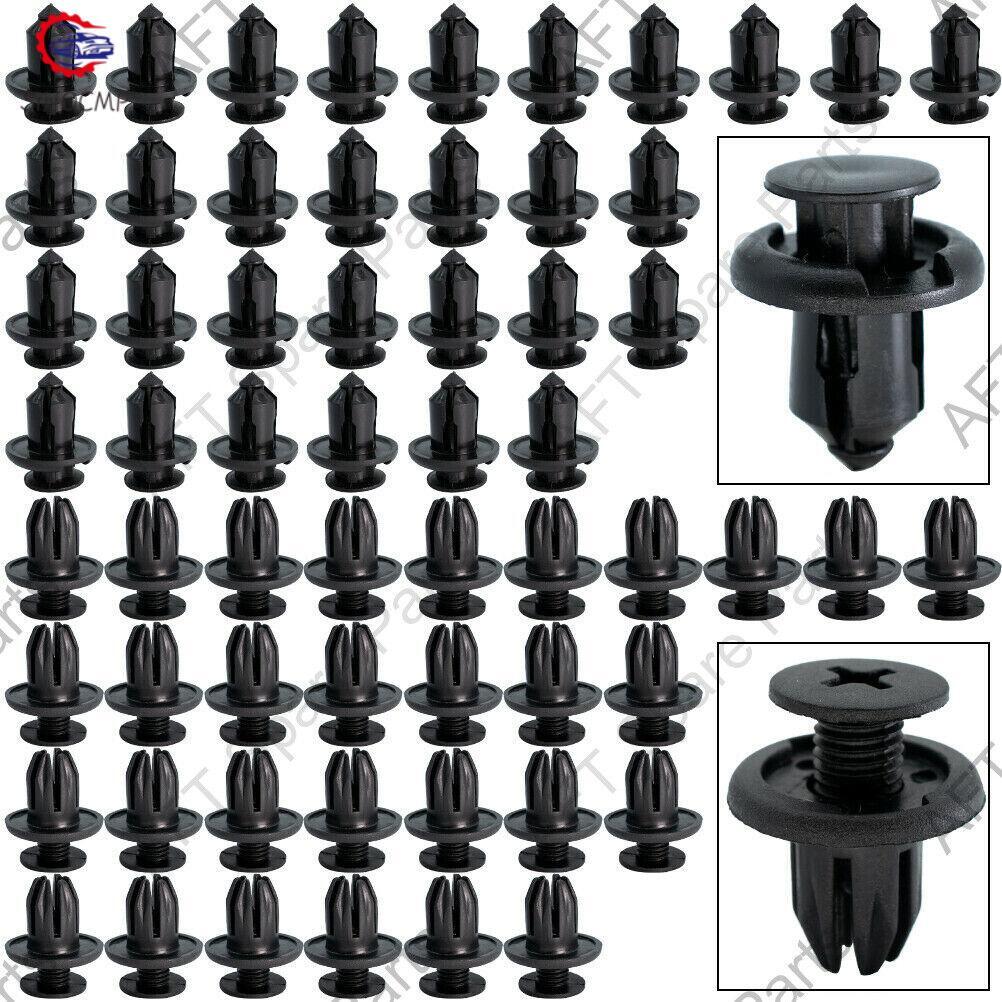 180Pcs Trim Panel Clips Bumper Fender Fastener Push Rivet Fits for HONDA for CIVIC