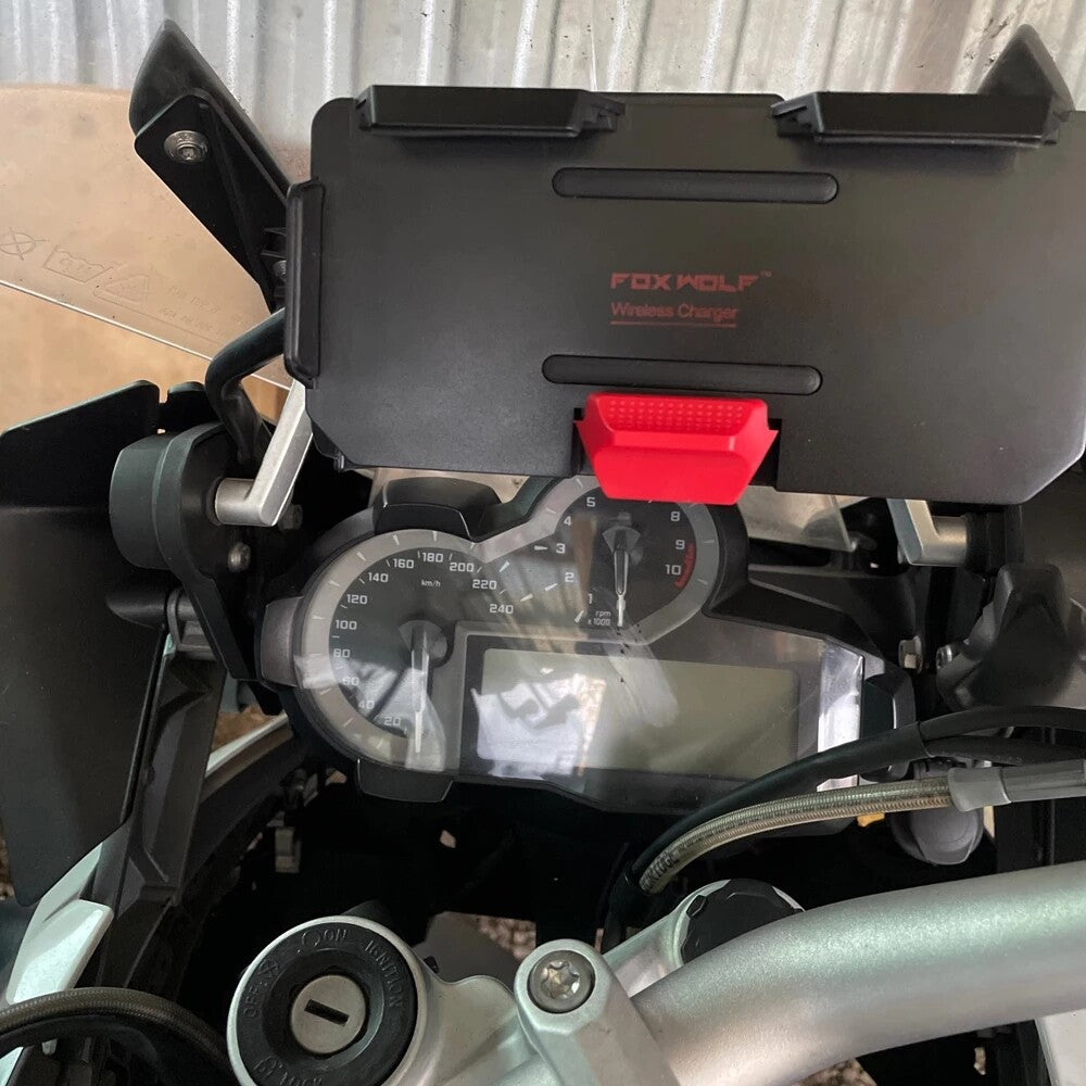 For F700GS F800GS ADV Navigation Bracket Wireless Charging Support Mobile Phone