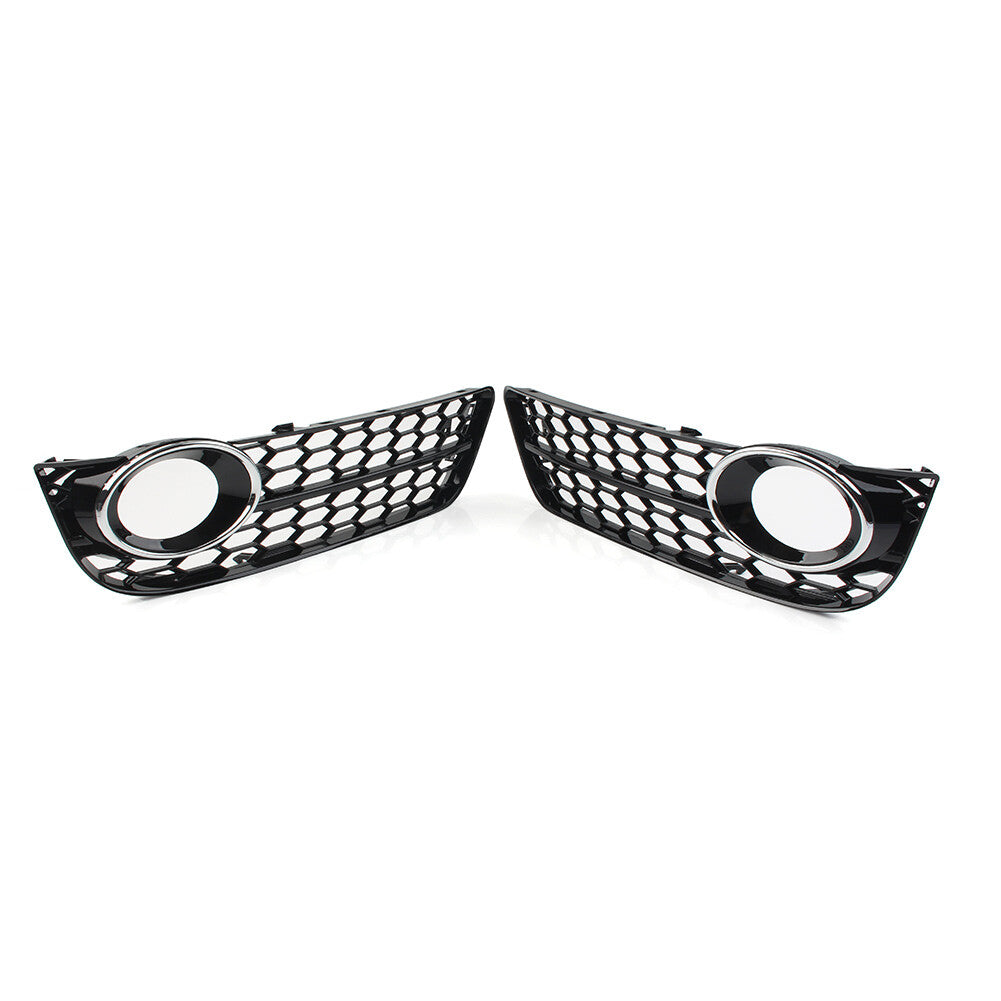 Honeycomb mesh front bumper fog light grille protector for Audi A5 2008 - 2011 2010