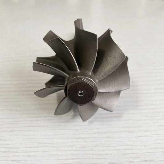 GT3584RS 9-blade 62.35/68.00 mm ball bearing turbine shaft/turbine wheel