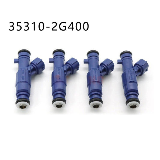 4XFuel Injector For 2008 2009-2013 for Hyundai Sonata for Kia Forte Sportage 35310-2G400