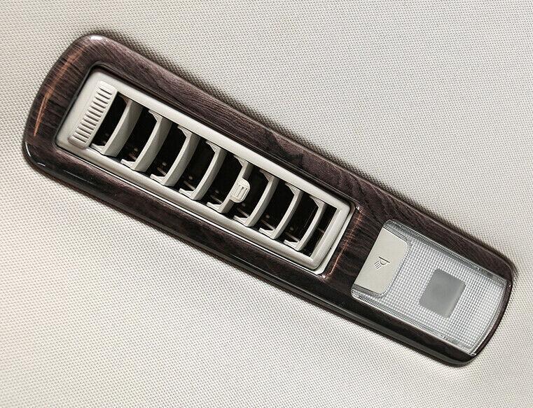 Wood Grain Rear Reading Light Cover Trim 4pc for Toyota Highlander 2020-2023