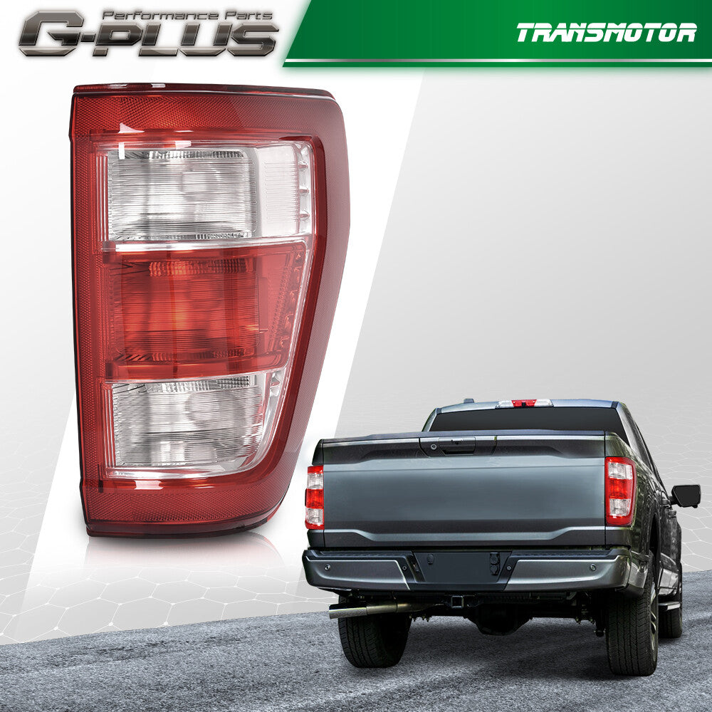Fits 2021-2023 for Ford F150 XL with blind spot taillights and brake lights on the right side.