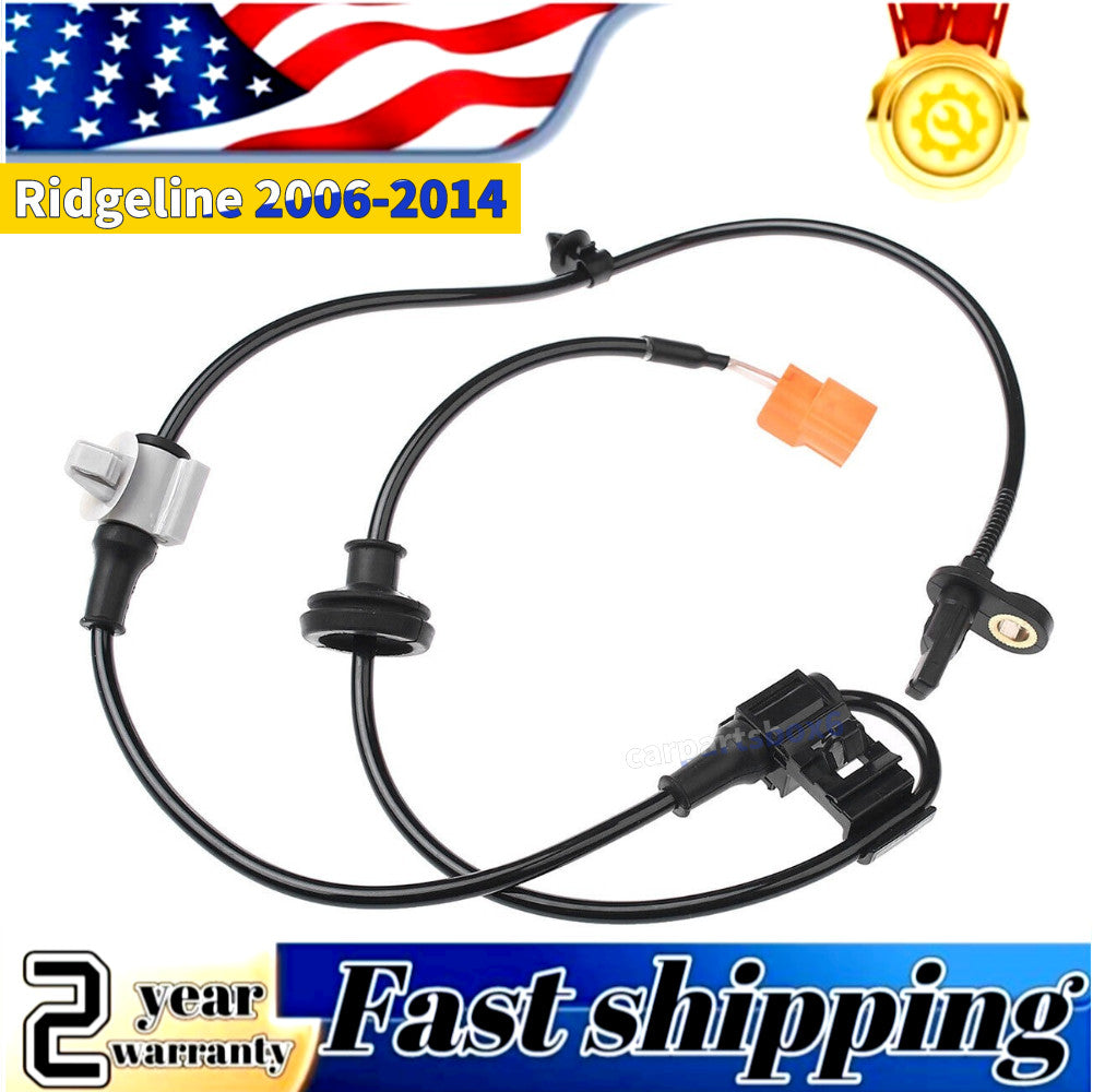 One-piece front left ABS wheel speed sensor for Honda Ridgeline 2006-2014 Crew Cab