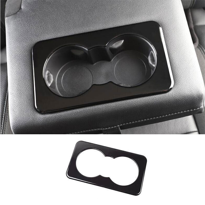 for Land Rover for Defender 2020-2025 Gloss Black Rear Water Cup Panel Cover Trim 1X