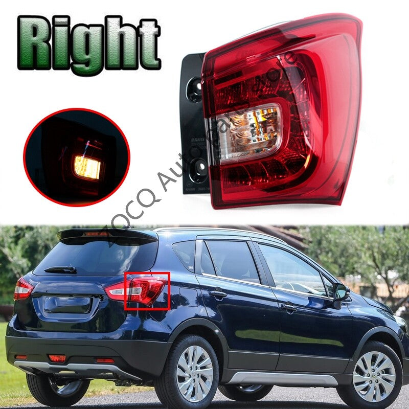 Right LED Tail Lamp Brake Reverse Warning Lamp for Suzuki SX4 S-CROSS 2017-2021