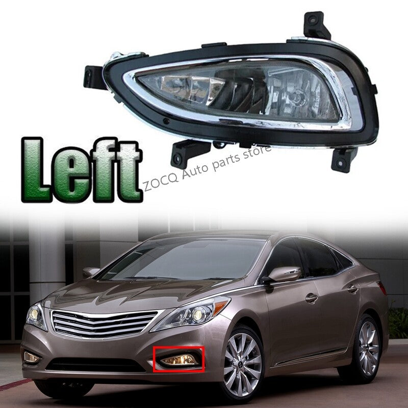 for Hyundai Azera 2011-2014 Left Front Bumper Fog Lamp Daytime Running Light