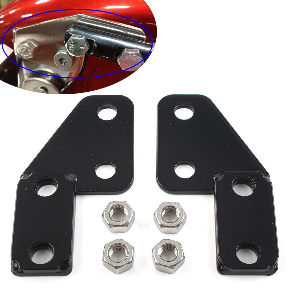 License Plate Bar Eliminator Holder Bracket for Harley FLT FLHT 1997-2008 Black