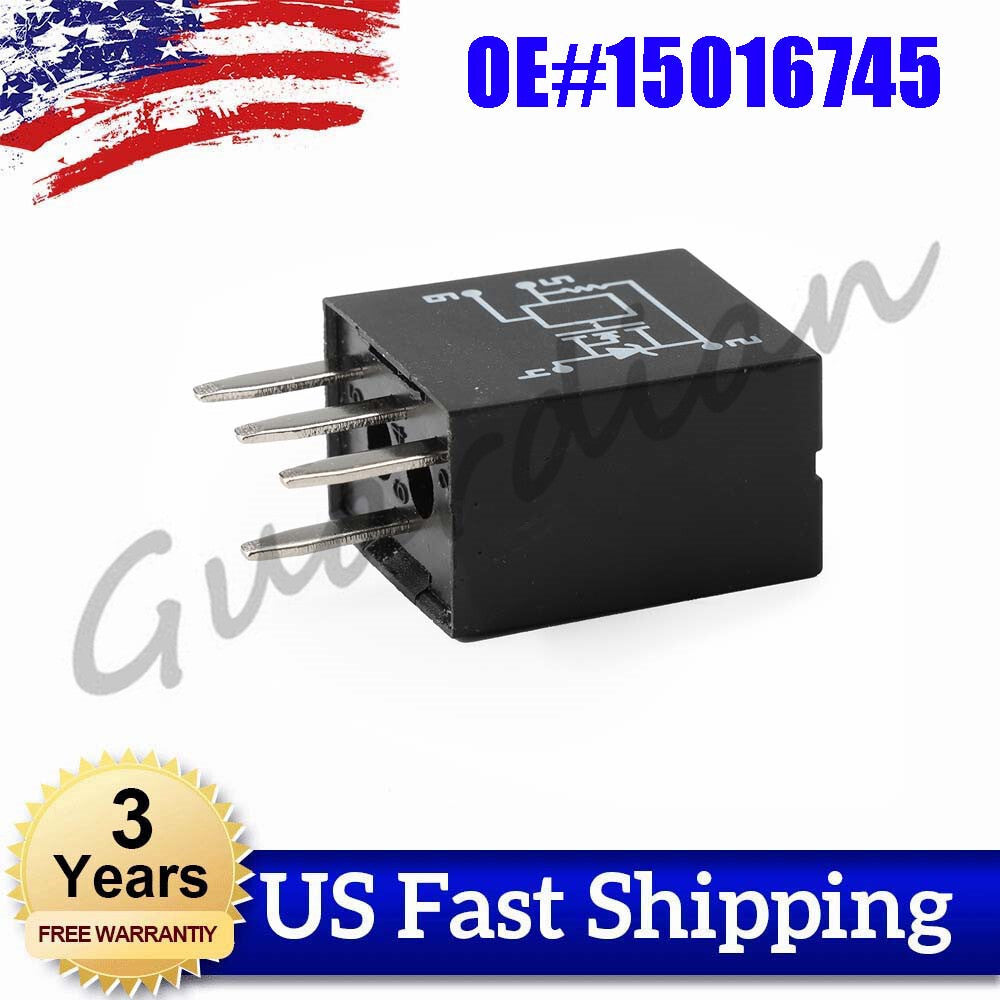 1X 15016745 Headlight A/C Relay Replacement NEW for Chevrolet Trailblazer for GMC