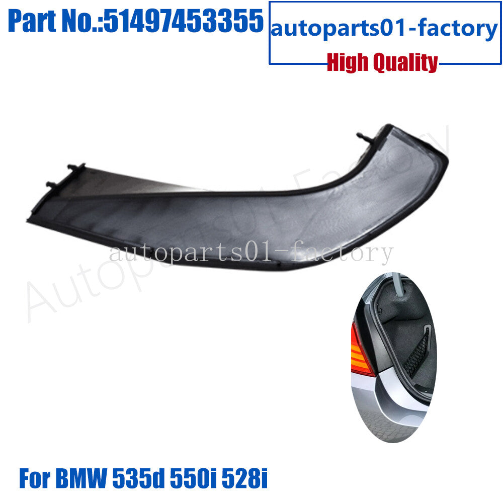 Rear Left Trunk Taillight Water Gutter Cover Trim For 2011-16 for BMW 535d 550i 528i