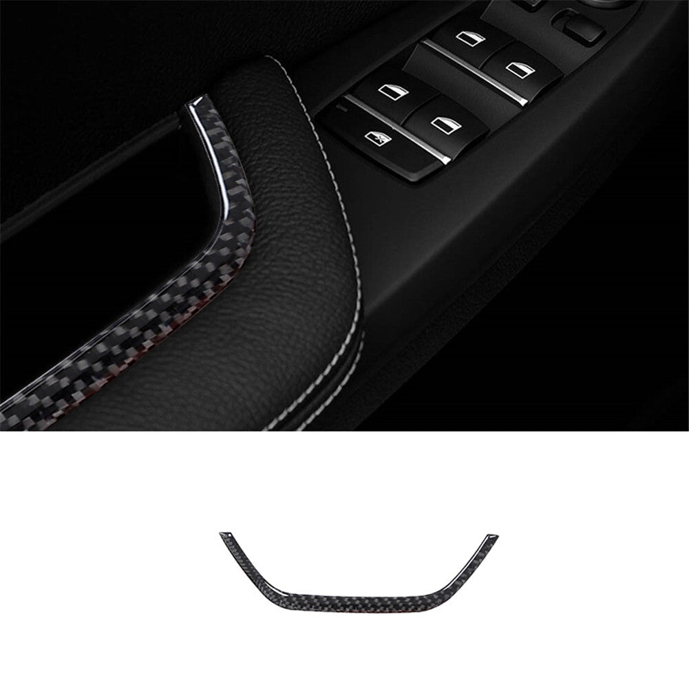 Carbon Fiber Door Storage Frame Trim for BMW X3 F25 X4 F26 2011-2017