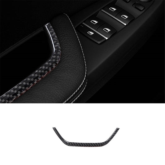 Carbon Fiber Door Storage Frame Trim for BMW X3 F25 X4 F26 2011-2017