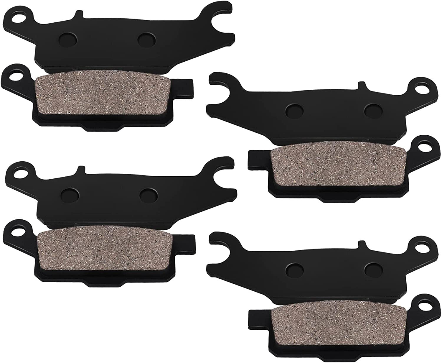 Brake Pads Front Rear for Yamaha Grizzly 550 YFM550 Grizzly 700 YFM700 2007-2022