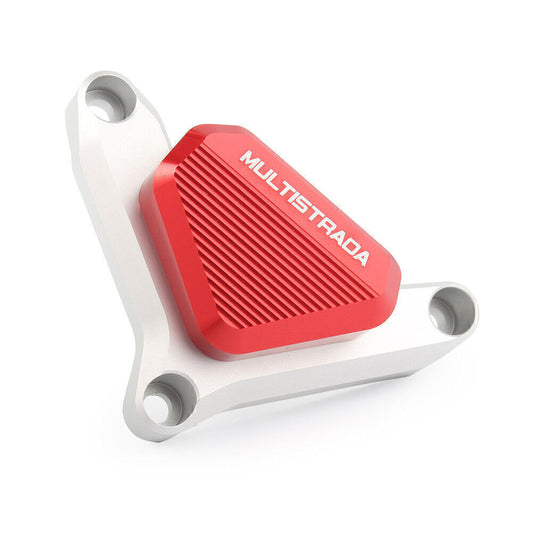 Fit for Ducati Multistrada 950 Monster 1200 S Water Pump Cover Fluid/Oil/Pump Red