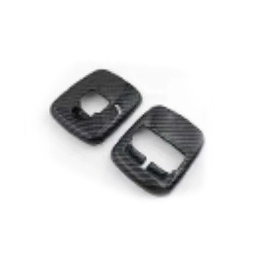Glass Window Lifting Lock Panel Trim for Mercedes-Benz for SMART 15-18 Carbon Fiber