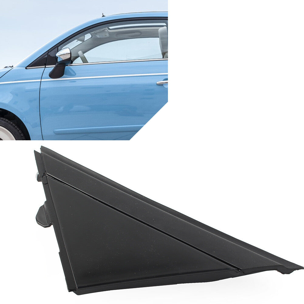 for Fiat 500 2012-2019 1SH17KX7AA 1SH16KX7AA Left Car Door Mirror Flag Covers
