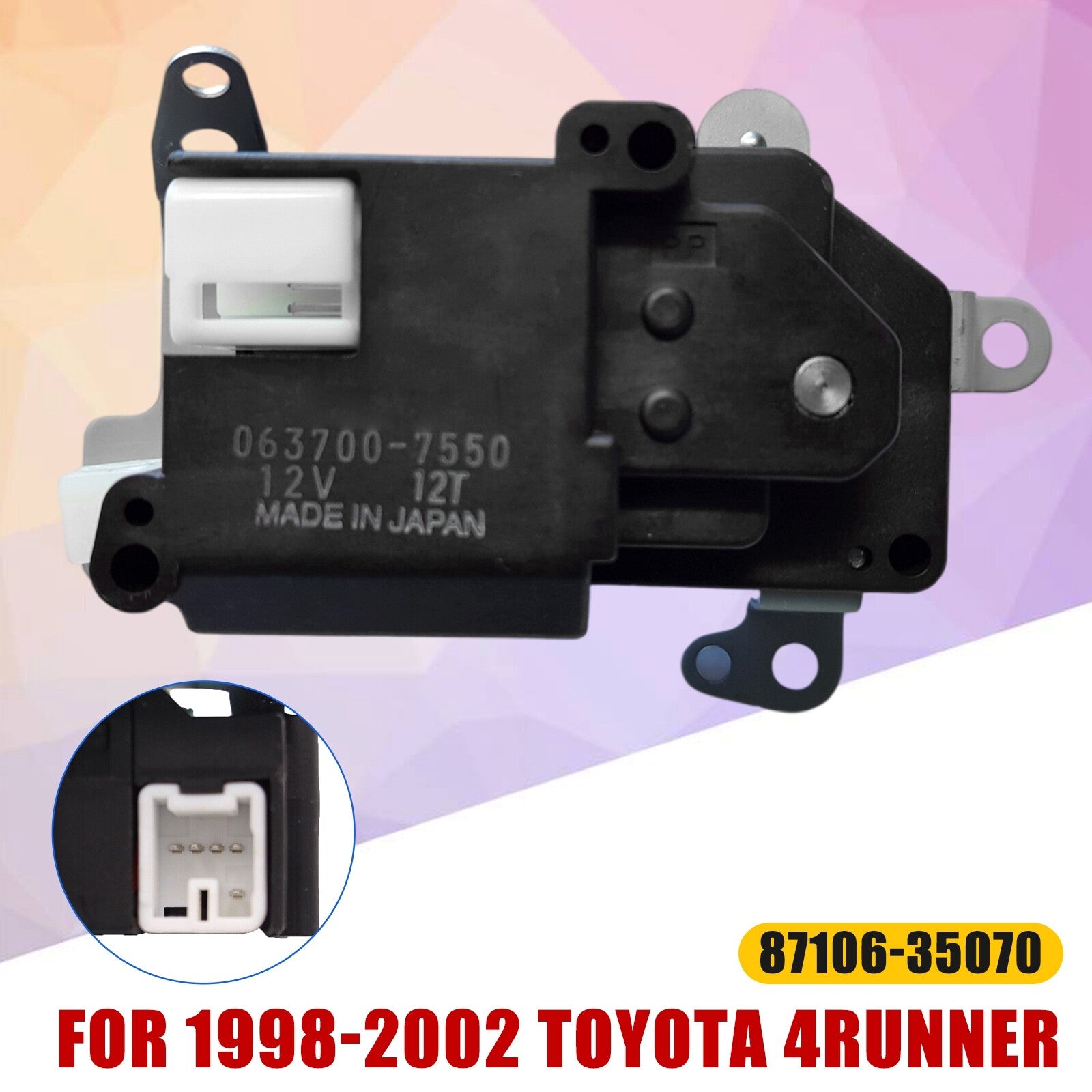 for Toyota 1998-2002 4Runner, new equipment manufacturer ( ) 87106-35070 damper servo subassembly AT
