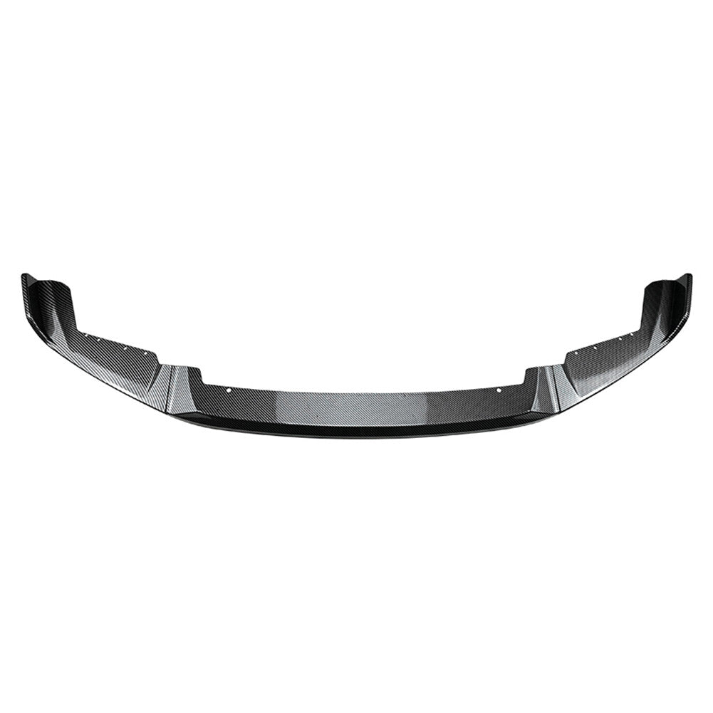 CS Style Front Bumper Spoiler Lip for BMW F87 M2 2016-2021 Carbon Fiber Black