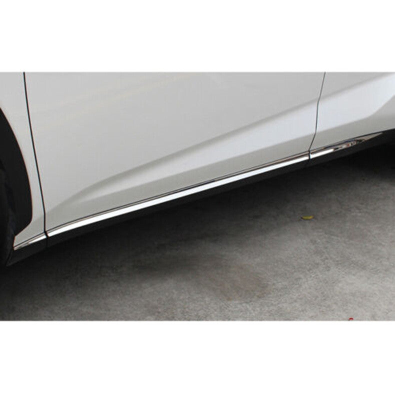 stainless Door Body Side Molding Sill Cover Trim for Lexus NX200t 300h 2015-2021