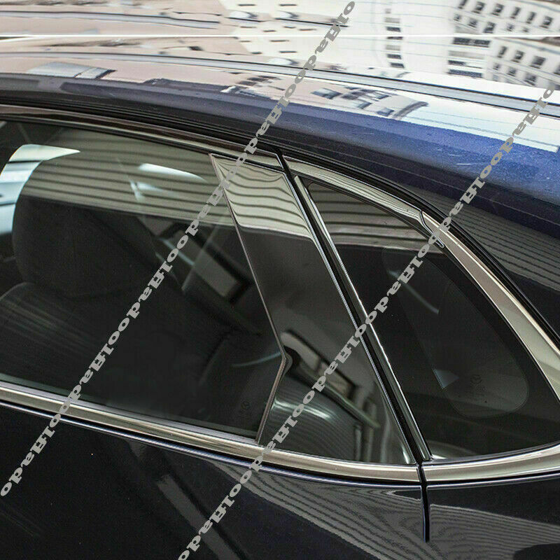 Glossy Black Pillar Trim for Mazda CX-30 2020-22 Door Cover Piano Mirror Post PC