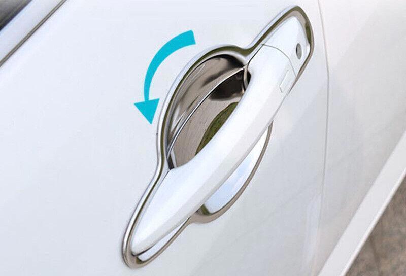 for Nissan Sentra 20-23 Steel Silver Exterior Side Door Bowl Moulding Cover Trim