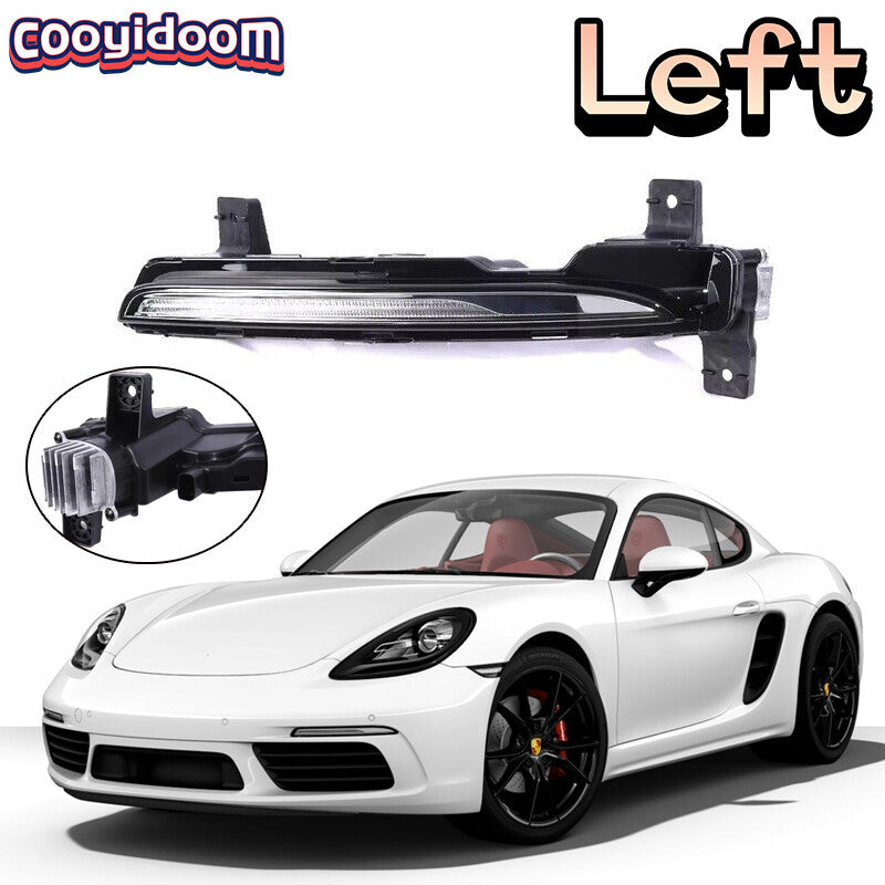 1PCS Left DRL LED Daylight Running Lamp Fog Light for Porsche 718 2017-2022
