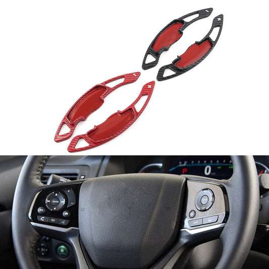 Fit for Honda Accord for Civic CR-V Black Steering Wheel Shift Paddle Shifter Extension
