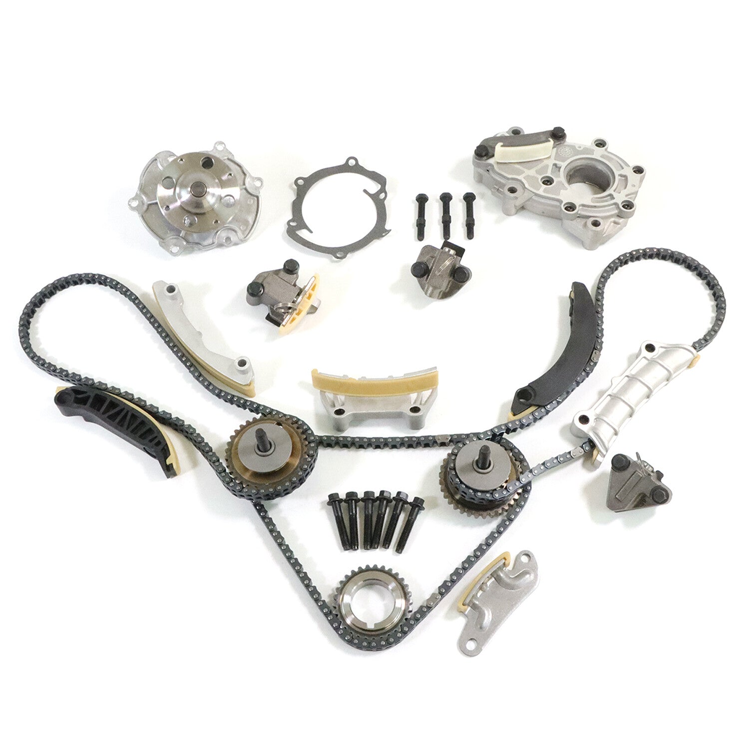 For 2007-15 for Cadillac for Pontiac for Saab for Suzuki 3.6L 3.0L DOHC Timing Water  Oil Pump