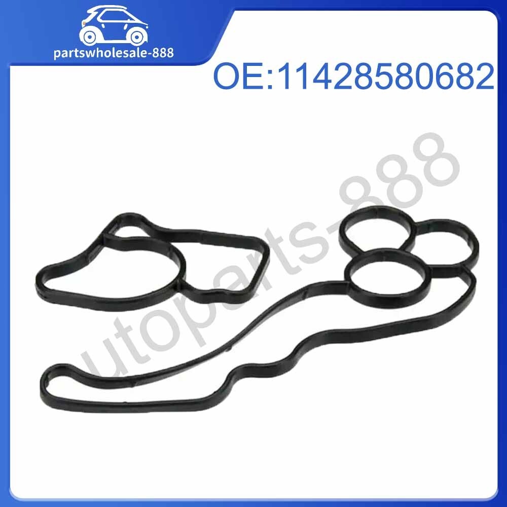 11428580682 Oil Filter Cooler Housing Gasket Seal Set for BMW N47 N57 ENGINE