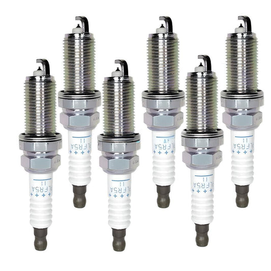 22401-5M015 6-piece spark plug set for Equatorial Frontier Quest Maxima Altima PLFR5A11