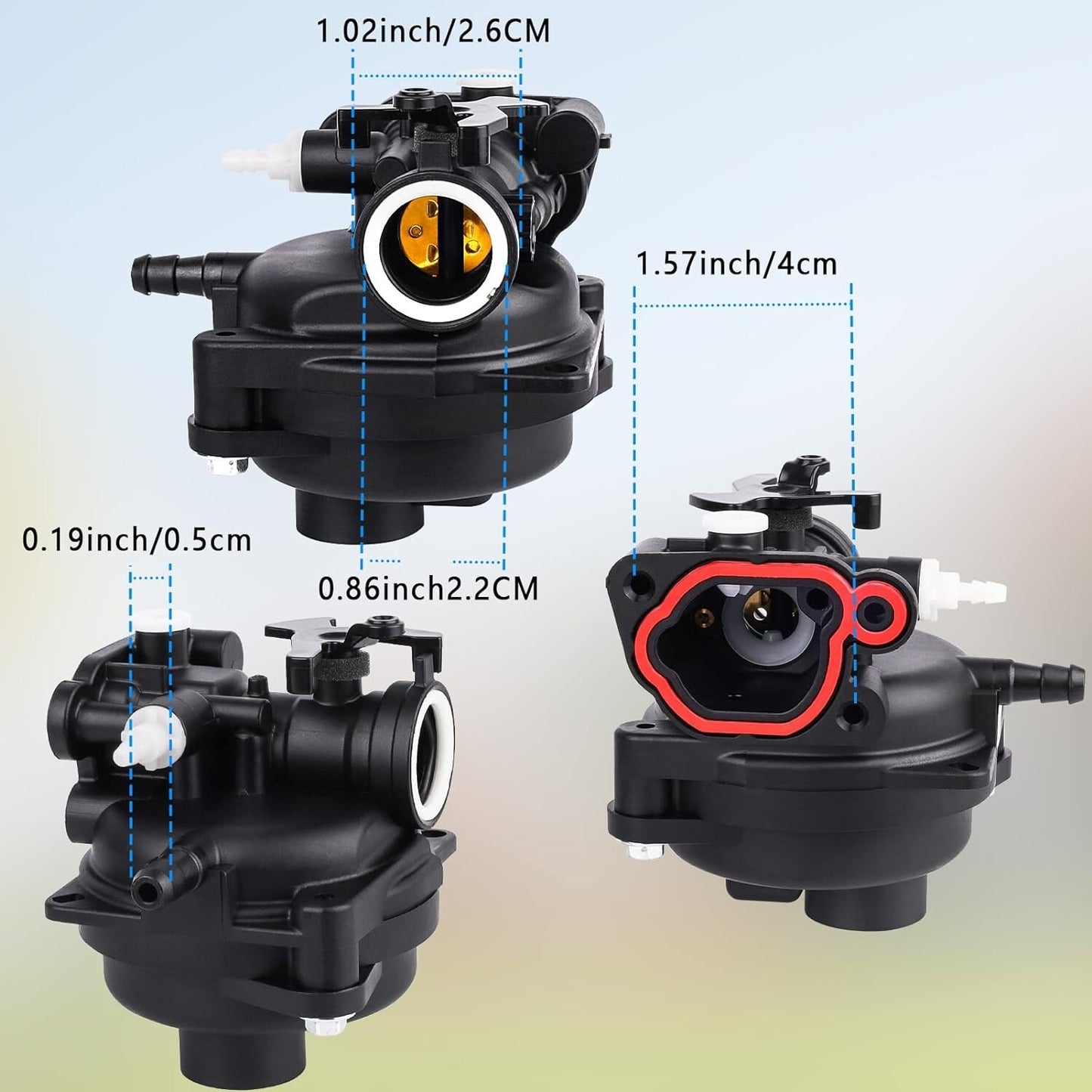 799583 593261 Carburetor for BS 300E 450E 500E 550EX 500 125cc 140cc Lawnmower