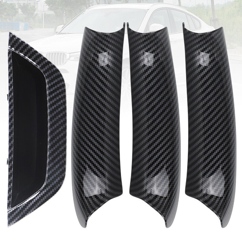 Interior Handle Inside Door Panel Pull Trim Cover fit for BMW X3 X4 F25 F26 2010-17
