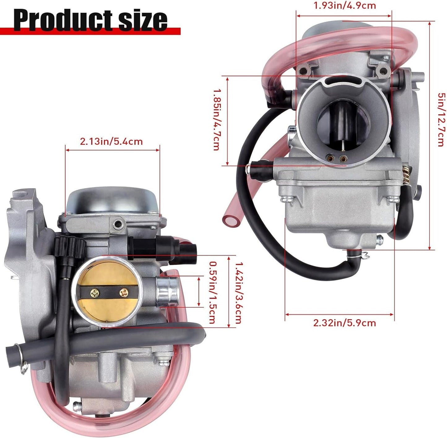 Carburetor for Arctic Cat 250 300 2x4 4x4 2001-2005 Green Assembly ATV 0470-448