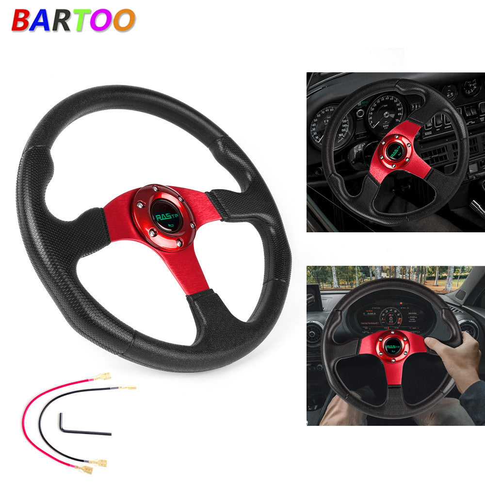 Aluminum for Golf Cart Steering Wheel for Yamaha EZGO Club Car Red 13 inch