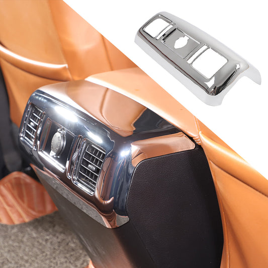 Orange alloy center console driving mode trim ring for Corvette C7 2014-19